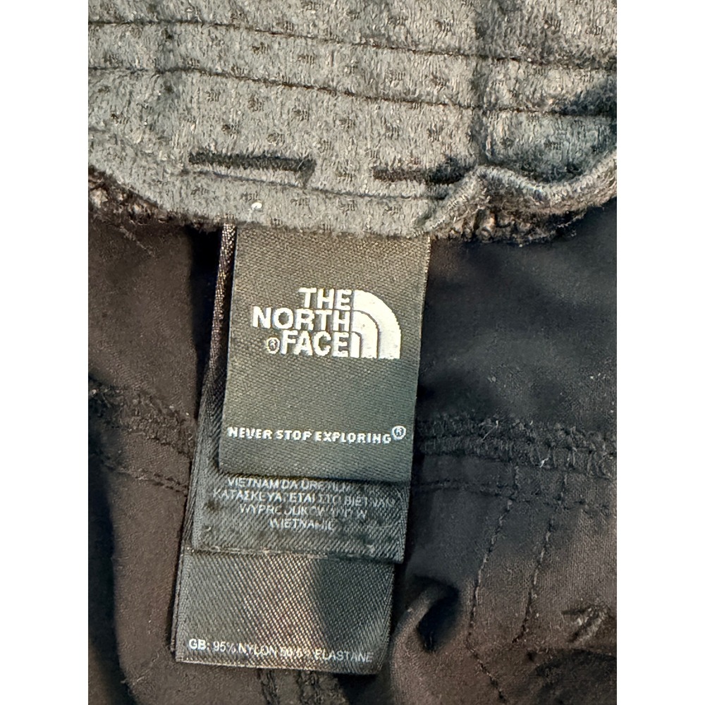 The North Face Womens Black Hiking Pants Straight Leg Outdoor Trousers Size 10 - Picture 6 of 8